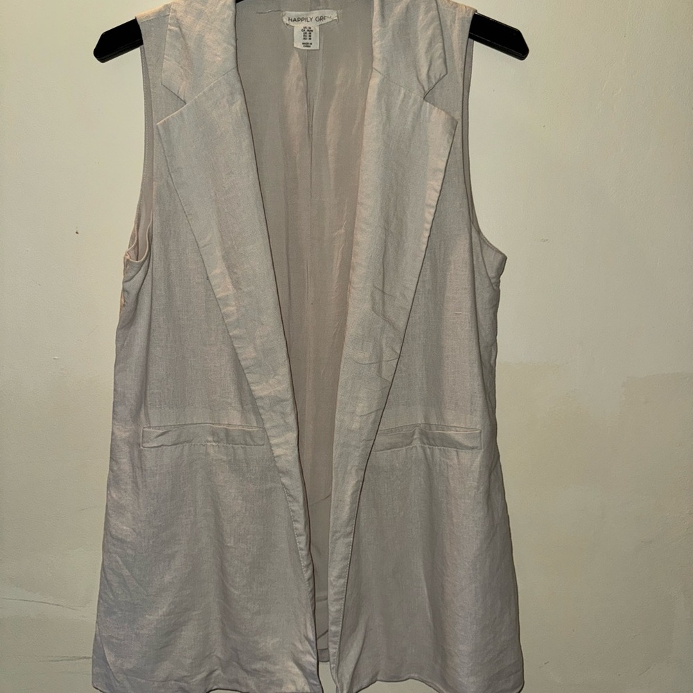 Women's Gray Vest